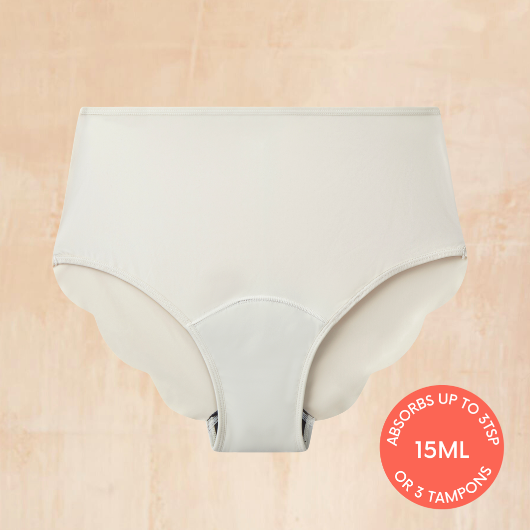 NIXI Body Coni Cream High-Waist Leakproof Knickers