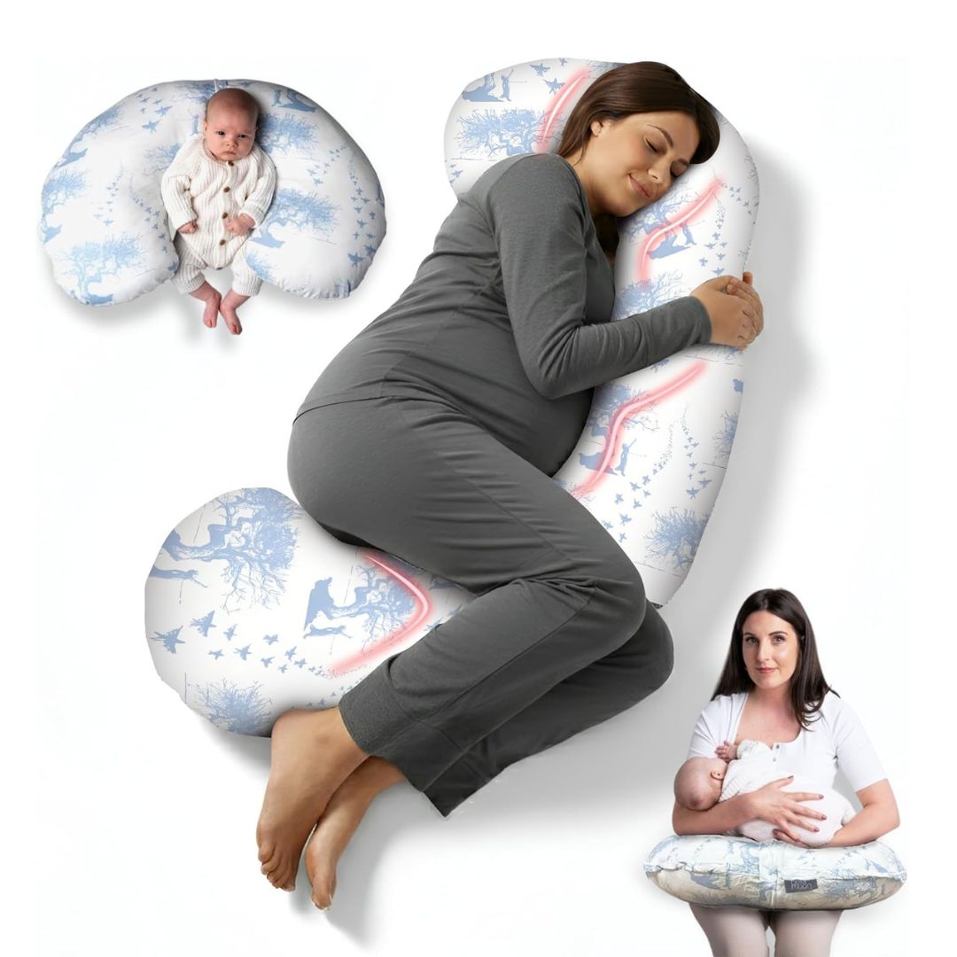 BellaMoon 3-in-1 Pregnancy & Nursing Pillow