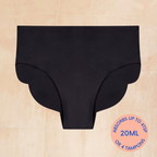 NIXI Body Carla Black High-Leg Leakproof Knickers