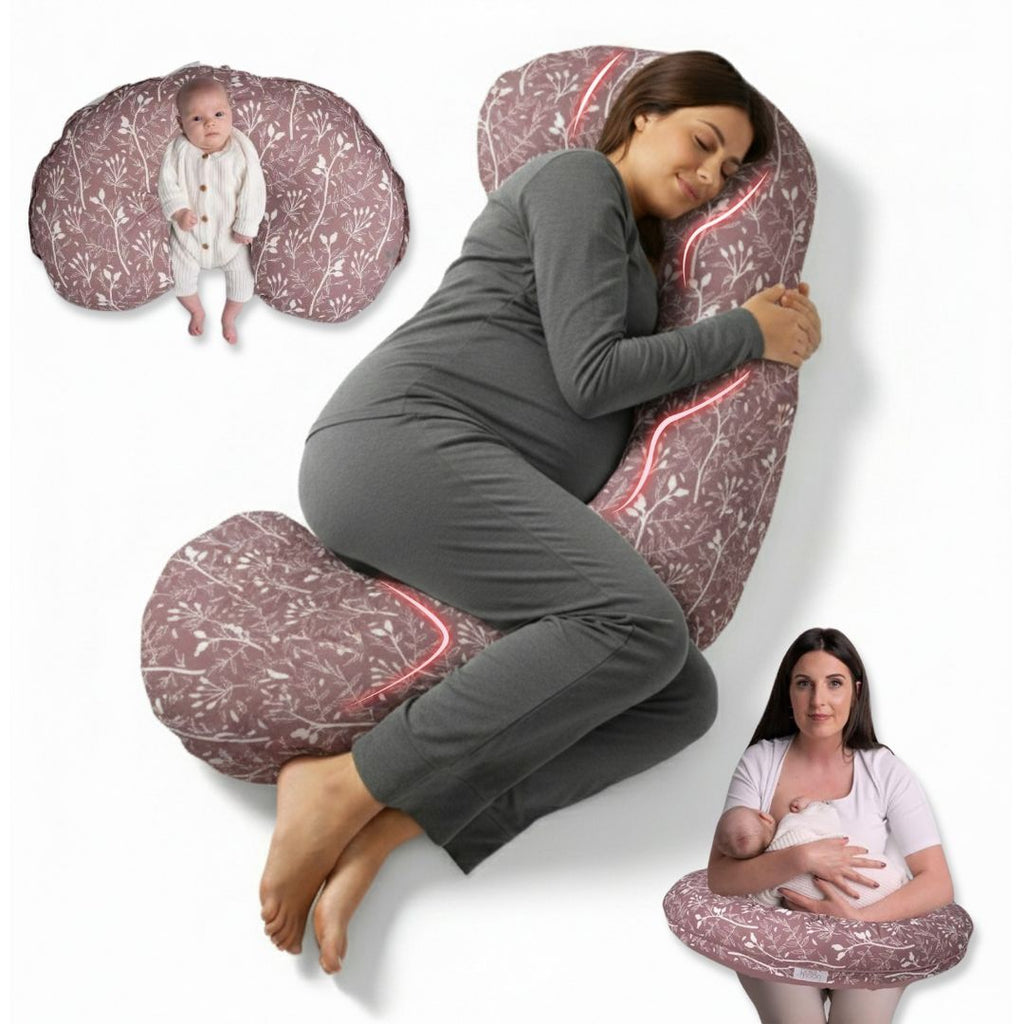 BellaMoon 3-in-1 Pregnancy & Nursing Pillow