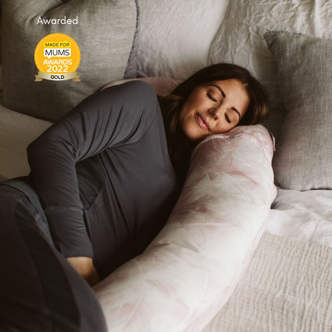 BellaMoon 3-in-1 Pregnancy & Nursing Pillow – Feather Nest