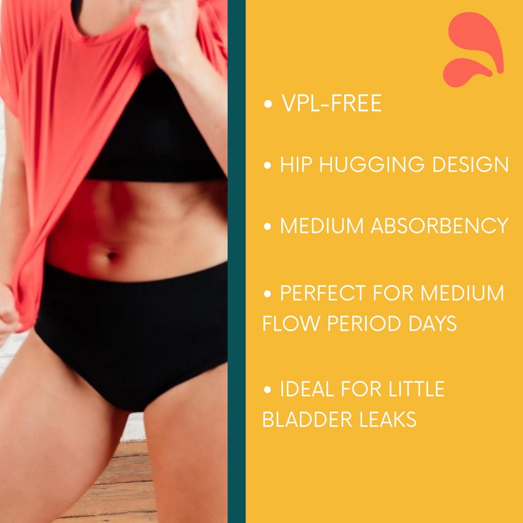 NIXI Body Susie Mid-Rise Leakproof Period Pants