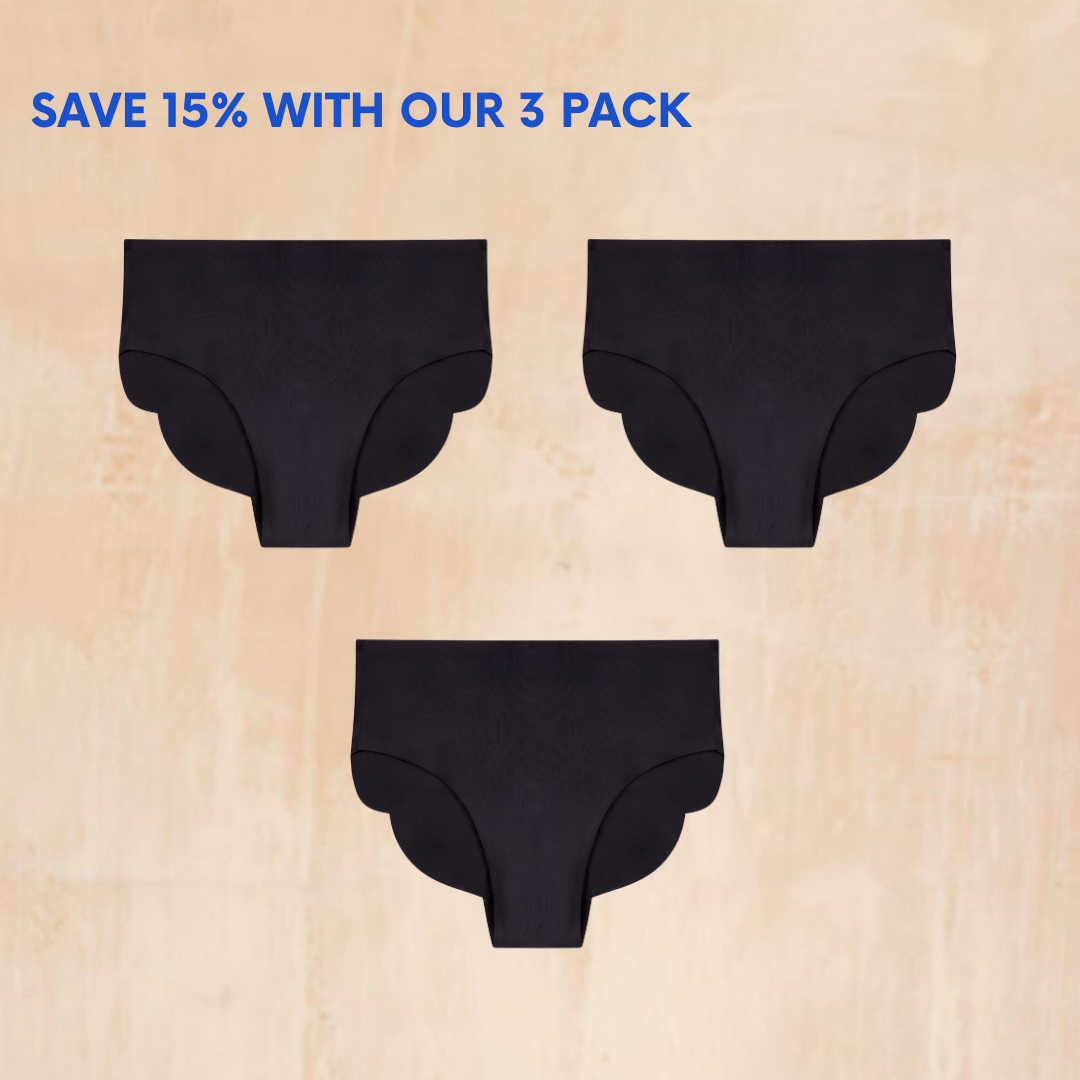 NIXI Body Carla Black High-Leg Leakproof Knickers