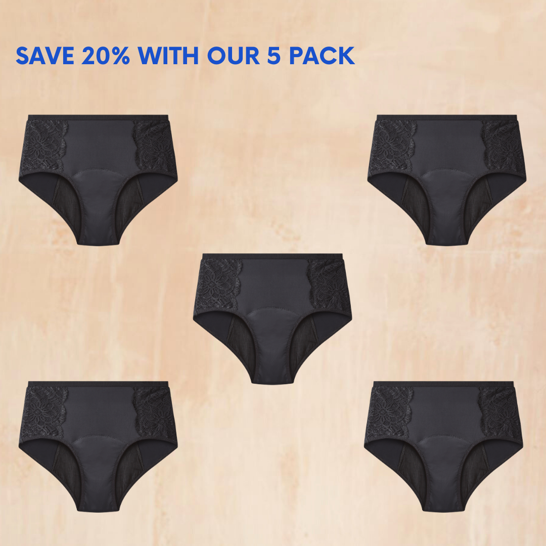 NIXI Body Polly High-Waist Heavy Leakproof Knickers
