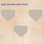NIXI Body Susie Cream Mid-Rise Leakproof Knickers