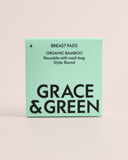 Grace & Green Organic Bamboo Reusable Breast Pads