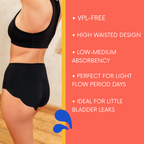 NIXI Body Polly High-Waist Heavy Leakproof Knickers