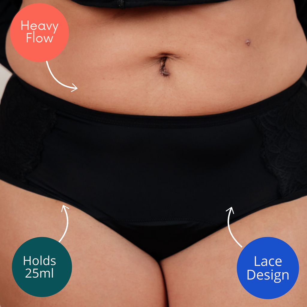 NIXI Body Polly High-Waist Heavy Leakproof Knickers