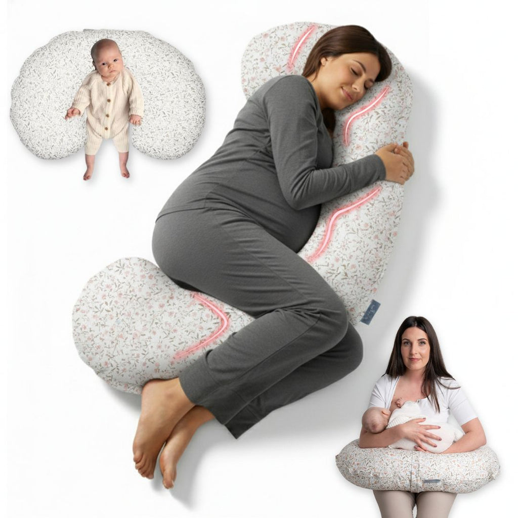 BellaMoon 3-in-1 Pregnancy & Nursing Pillow