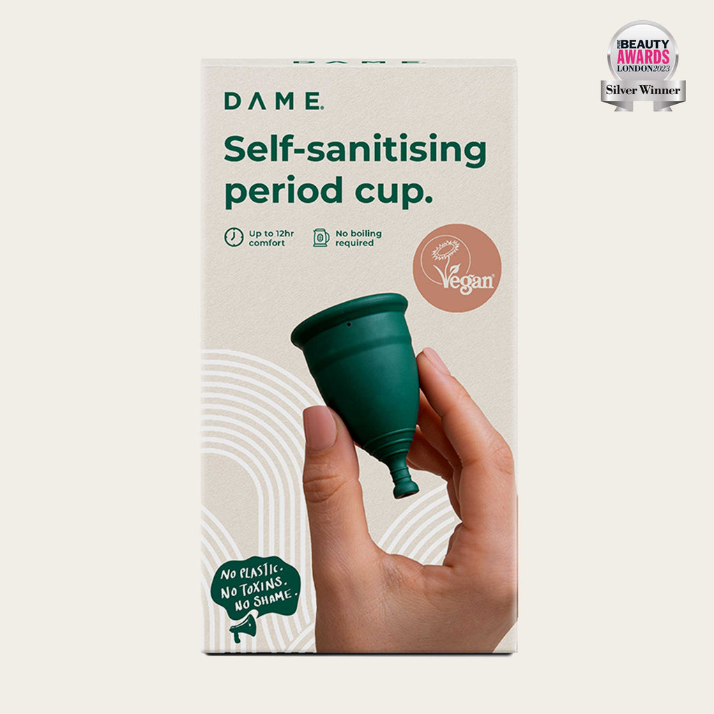DAME Period Cup – Reusable, Medical-Grade, 2 Sizes