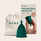 DAME Period Cup – Reusable, Medical-Grade, 2 Sizes