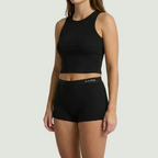 DAME Shortie Period Pants – Organic Cotton, High Waist