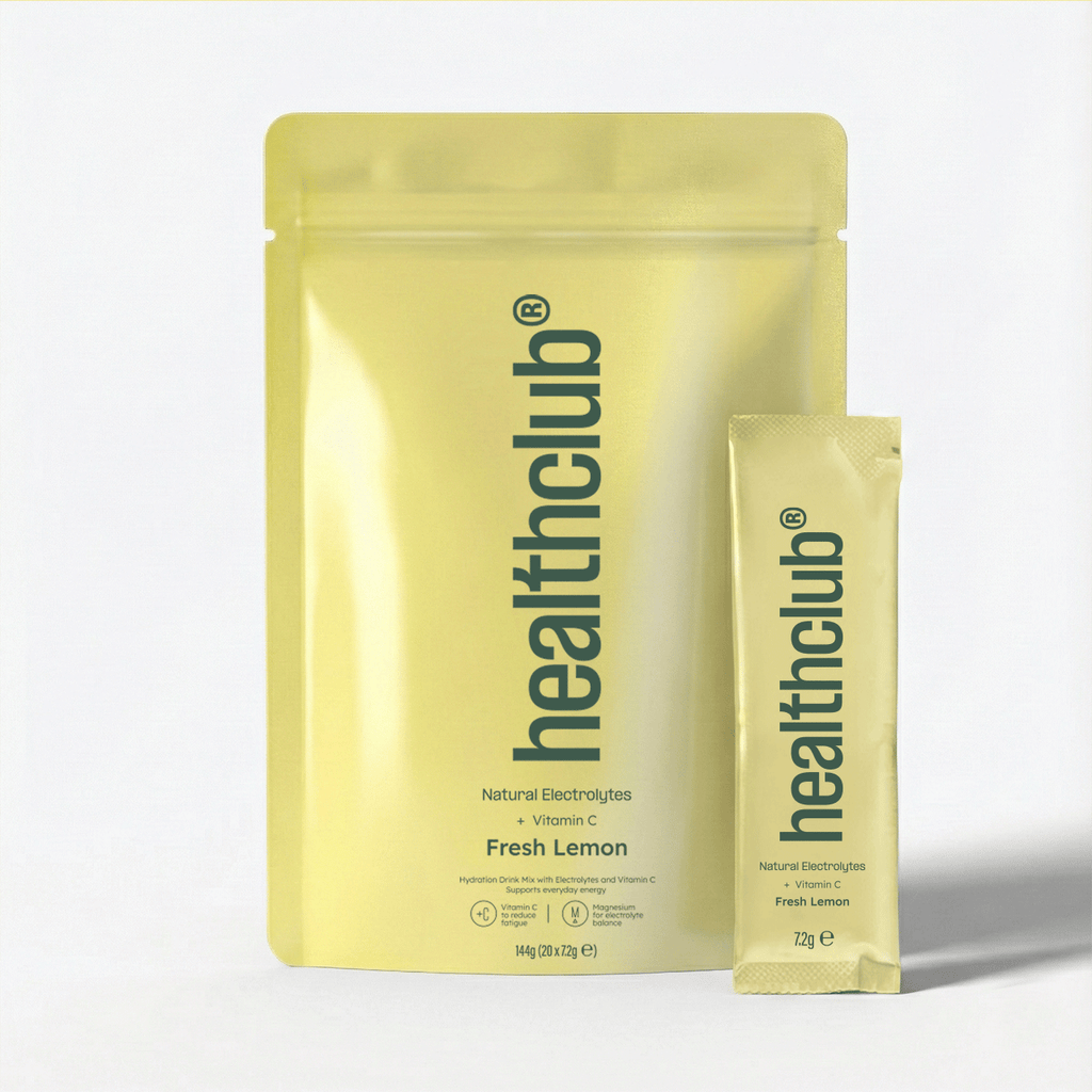 Healthclub Natural Electrolytes - Fresh Lemon (20 pack)