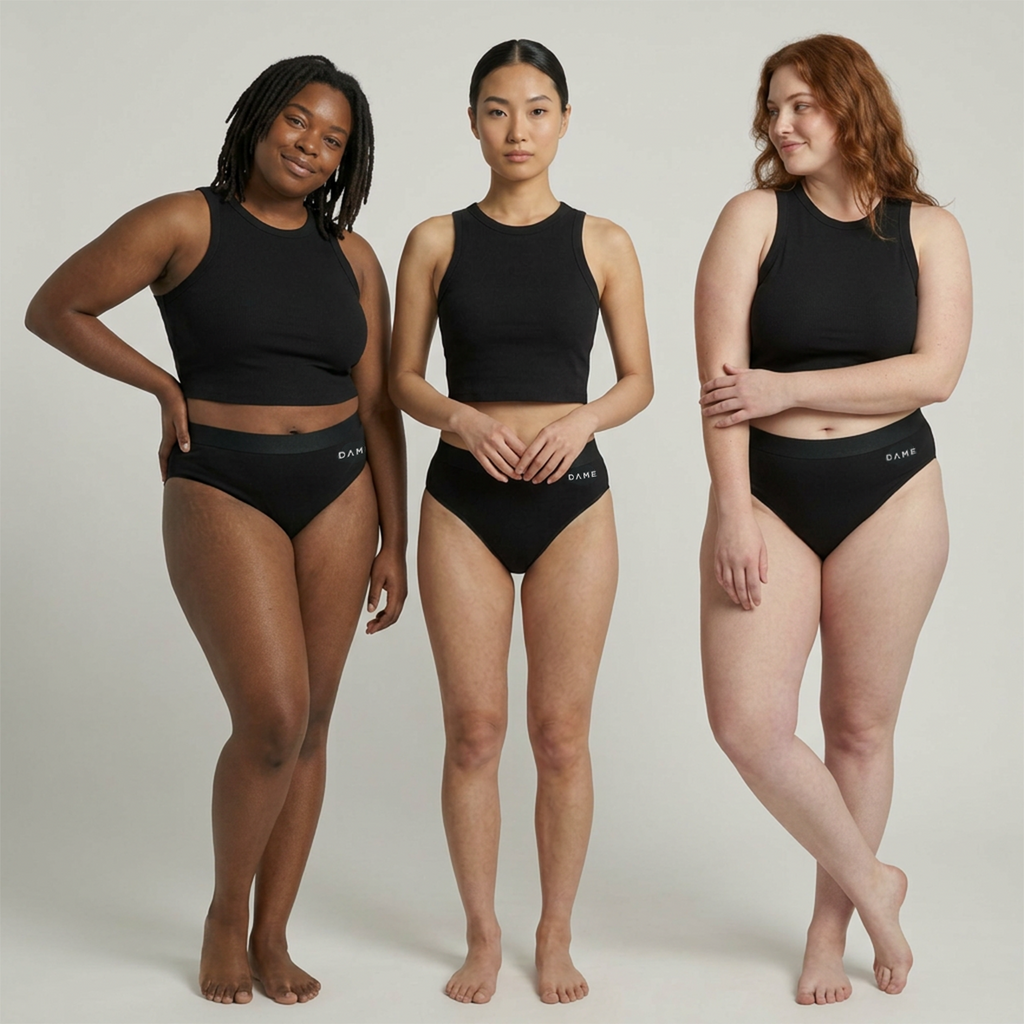 AME High Waist Night Period Pant – Heavy Absorbency