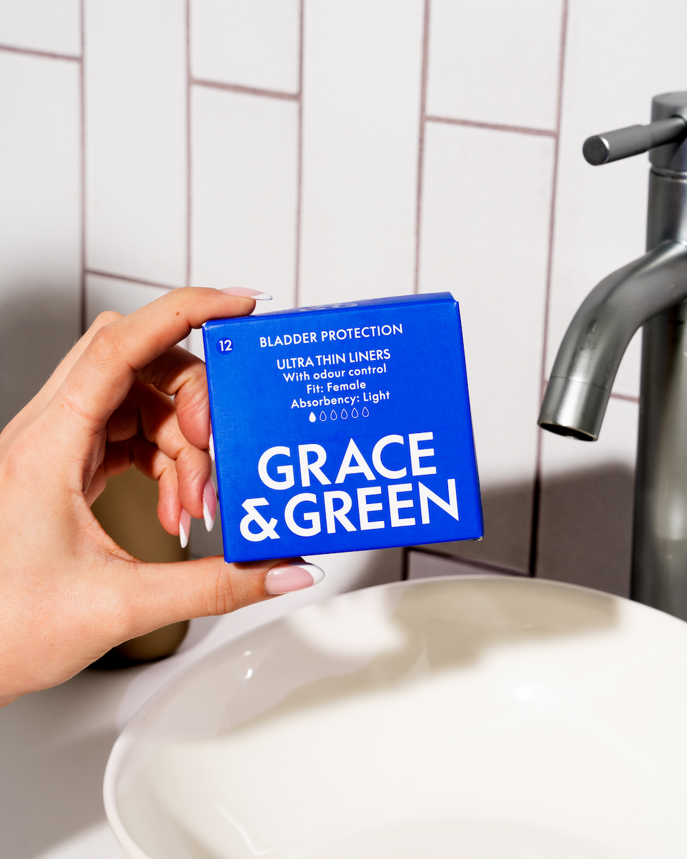 Grace & Green Organic Bladder Protection Liners – Light