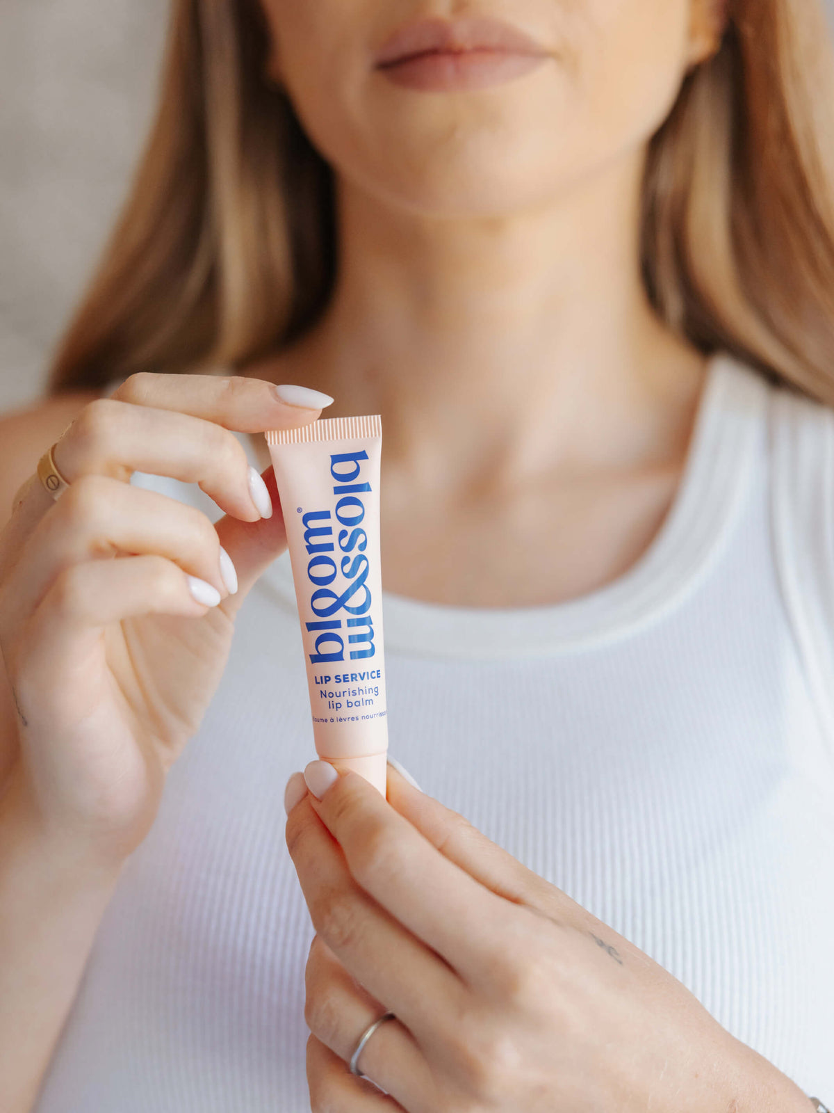 Bloom & Blossom Nourishing Lip Balm – Lanolin & Coconut Oil