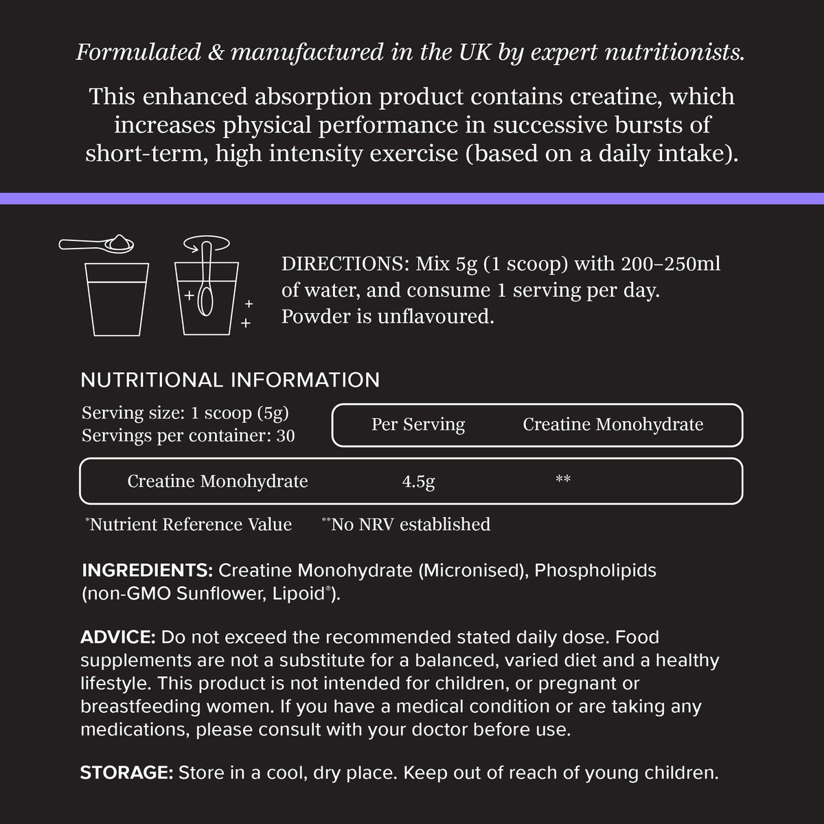Meteron Labs Liposomal Creatine Monohydrate – 150g