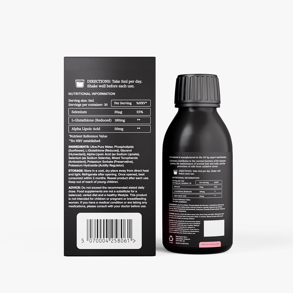 Meteron Labs Liposomal Glutathione + ALA & Selenium- 150ml
