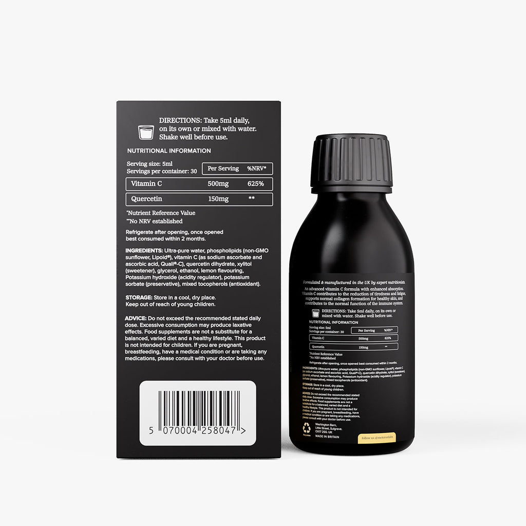 Meteron Labs Liposomal Vitamin C & Quercetin – 150ml