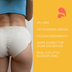 NIXI Body Susie Cream Mid-Rise Leakproof Knickers