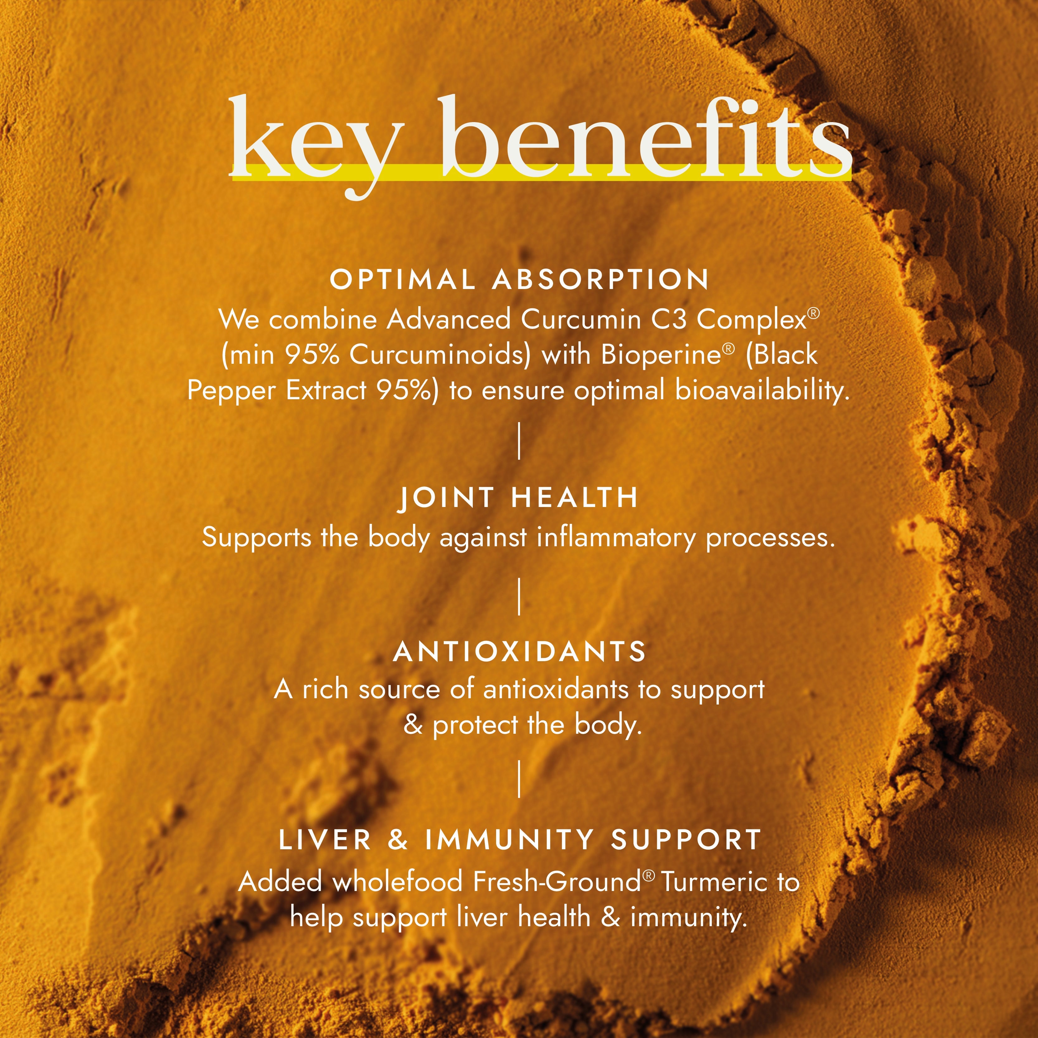 Fushi Turmeric C3 & Bioperine Extract for Everyday Support