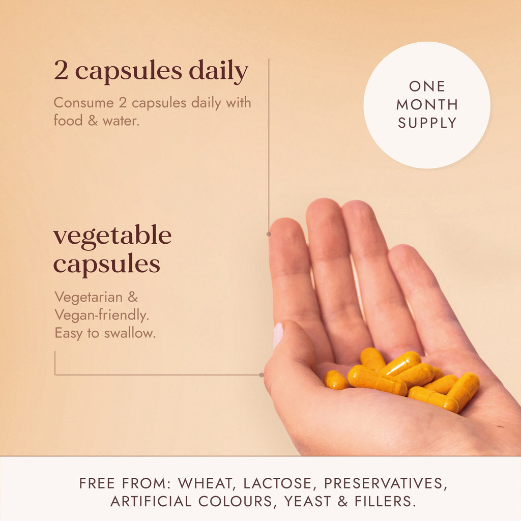 Fushi Turmeric C3 & Bioperine Extract for Everyday Support