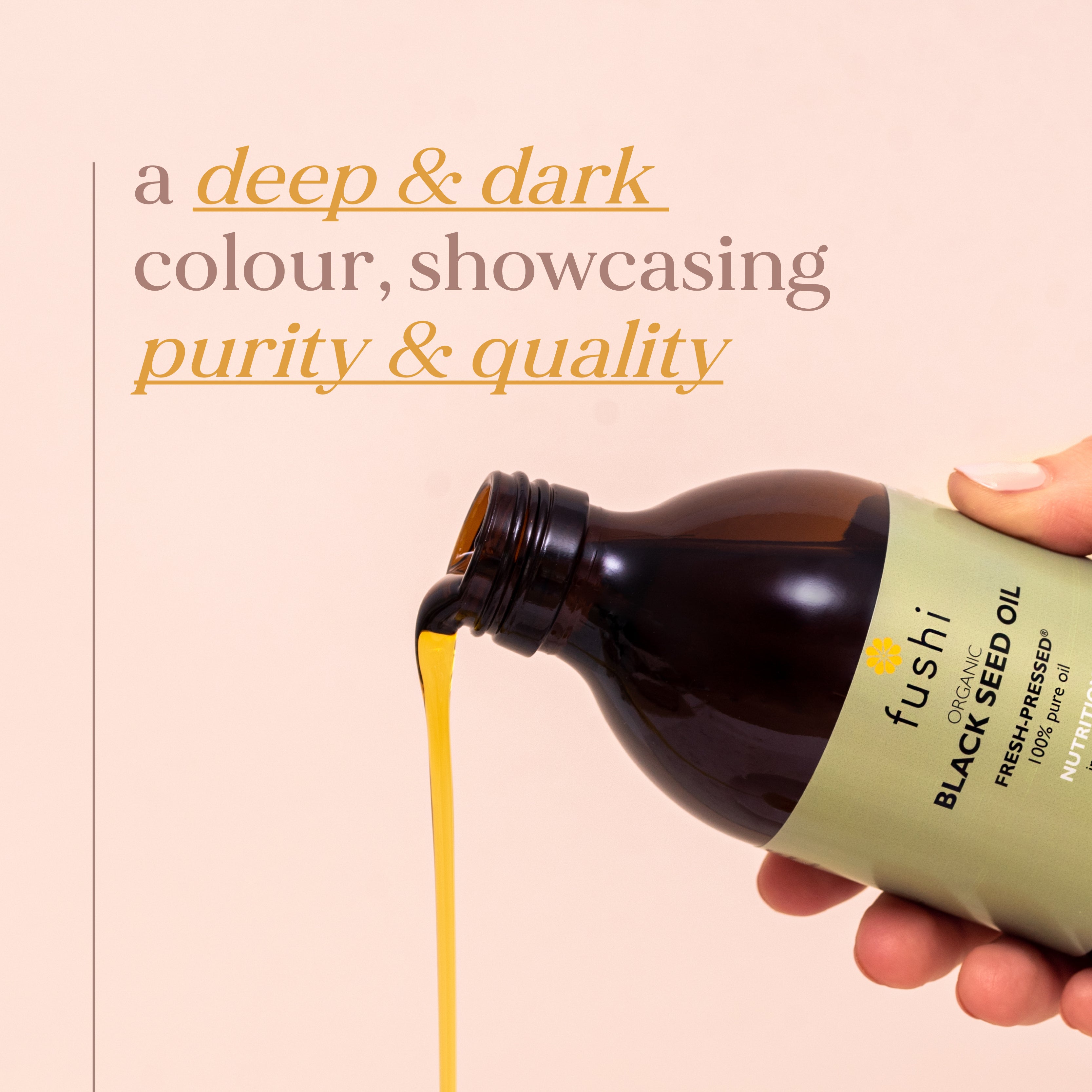 Fushi Organic Black Seed Oil 250ml