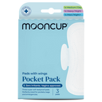 Mooncup Pocket Pack - 3 x Pads with Wings
