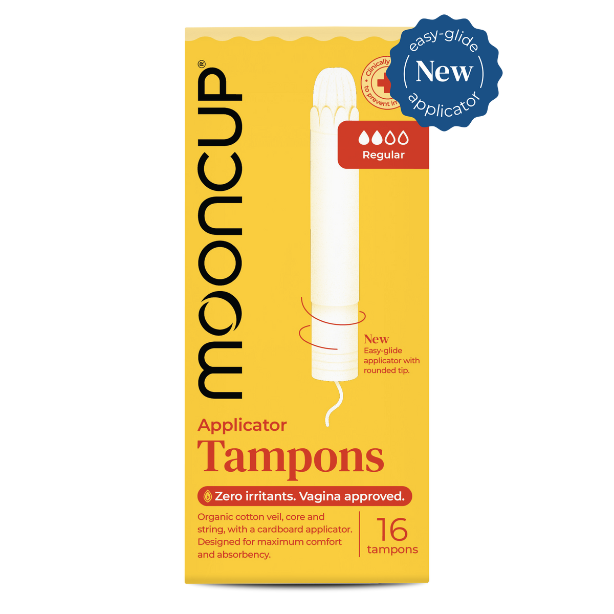 Mooncup Applicator Tampons (Regular)