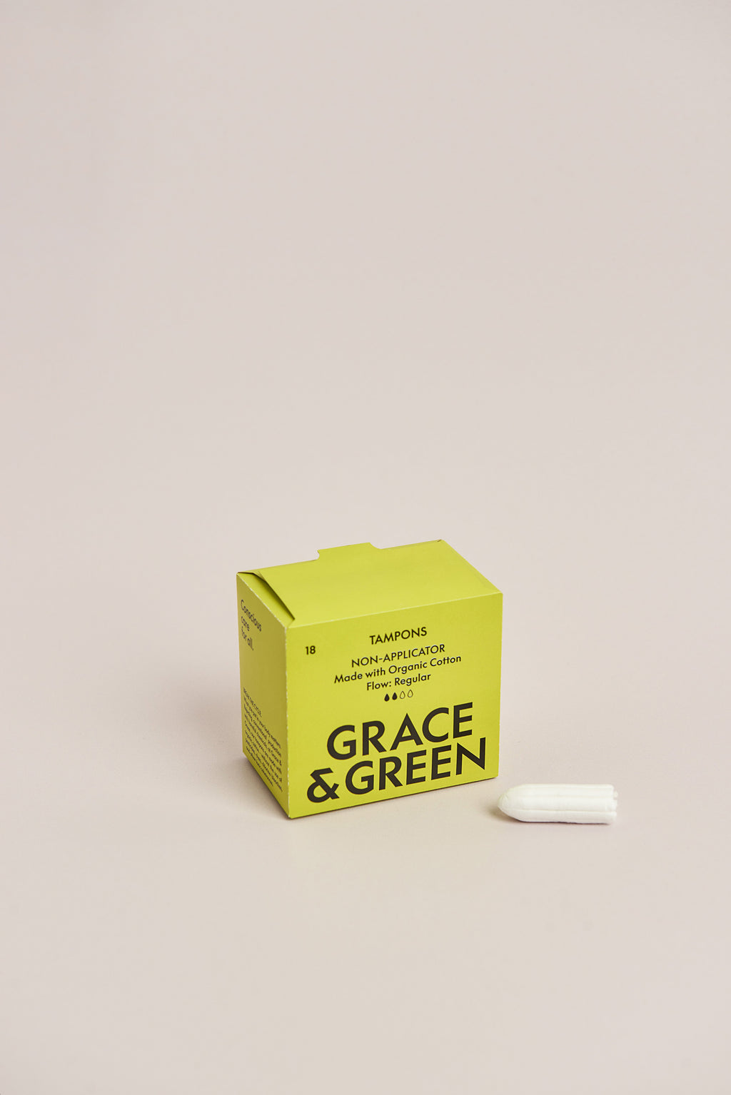 Organic Cotton Non-applicator Tampons