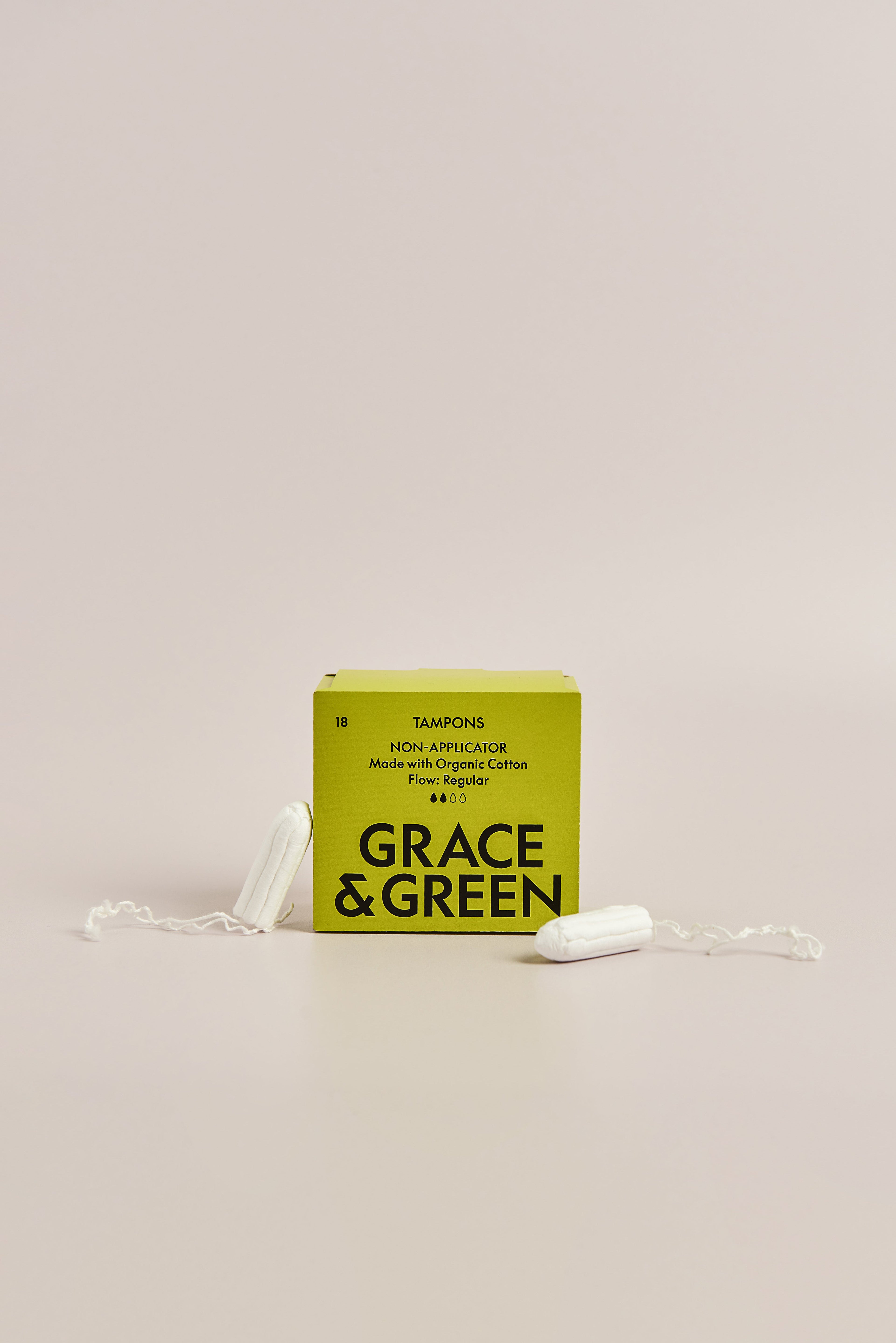 Organic Cotton Non-applicator Tampons
