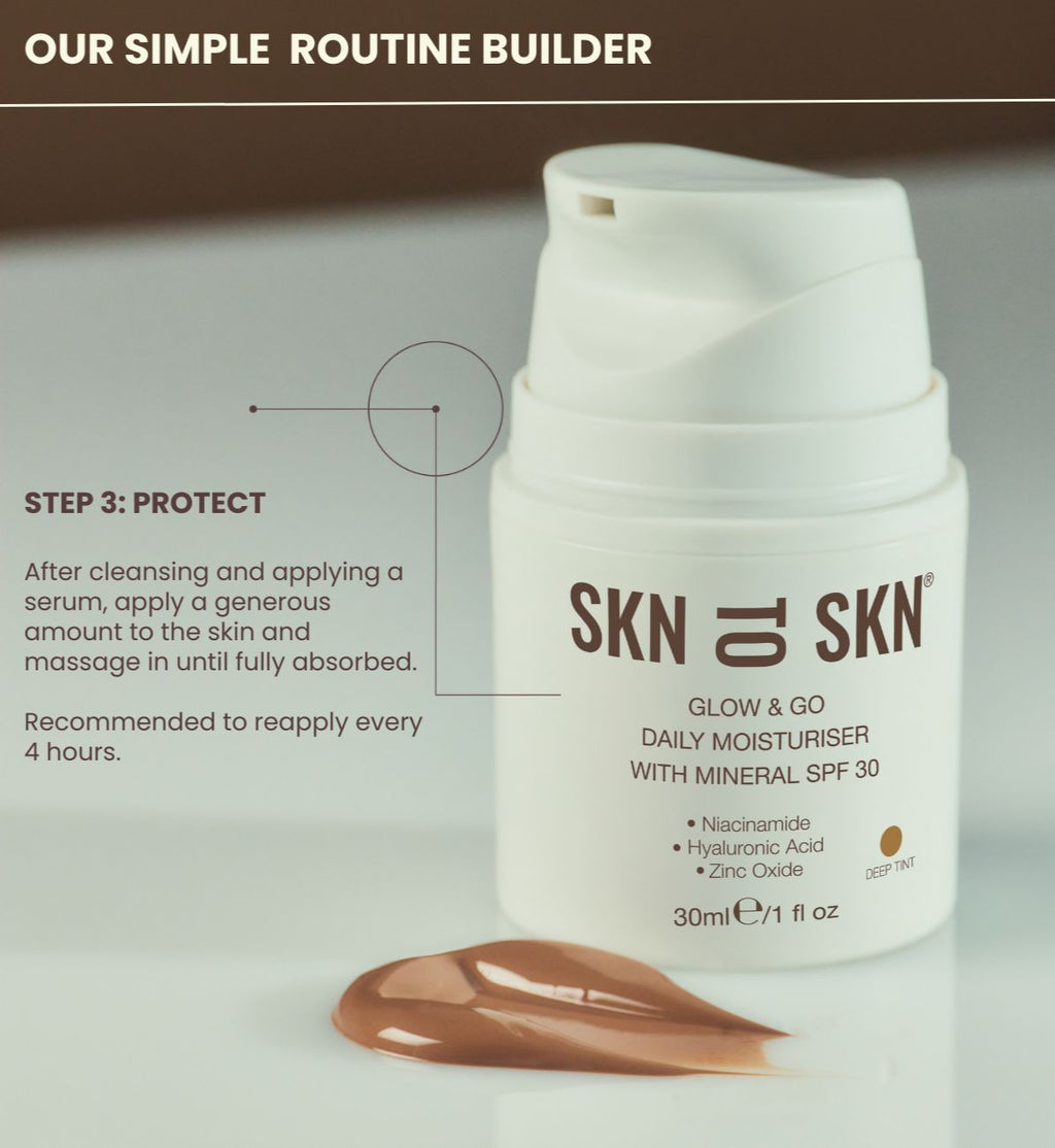 Glow & Go Mineral SPF 30 Daily Moisturiser for Skin Care