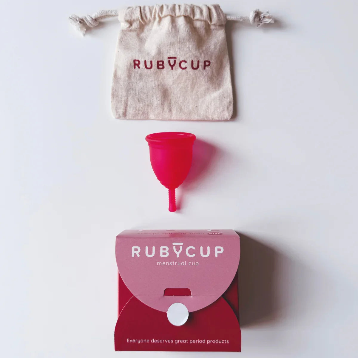 Premium Ruby Cup Menstrual Cup for Confident Period Protection