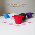 Ruby Steriliser for Faster and Safer Menstrual Cup Cleaning