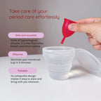 Ruby Steriliser for Faster and Safer Menstrual Cup Cleaning