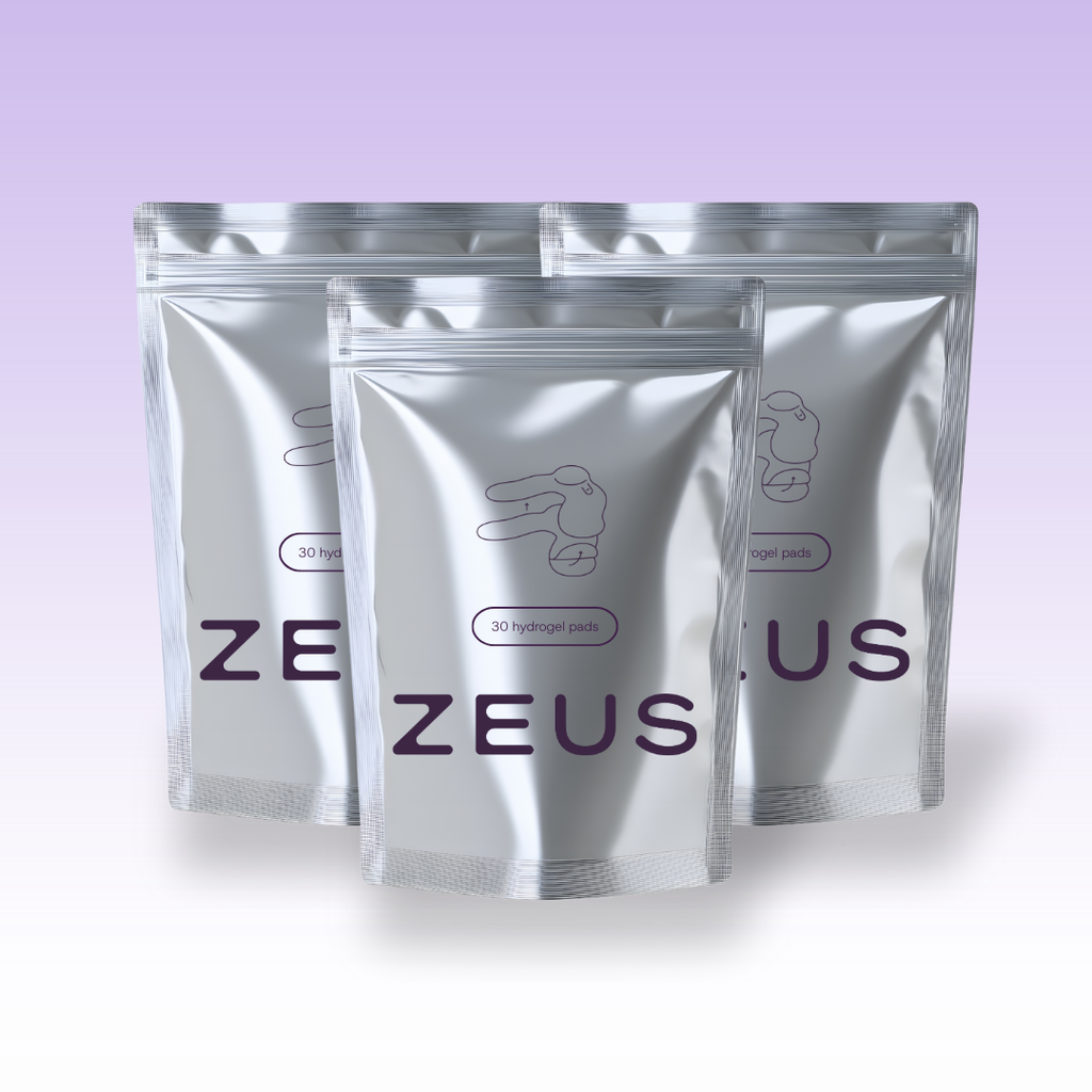 Zeus Hydrogel Pads – 3 Month Supply (90 Pack)