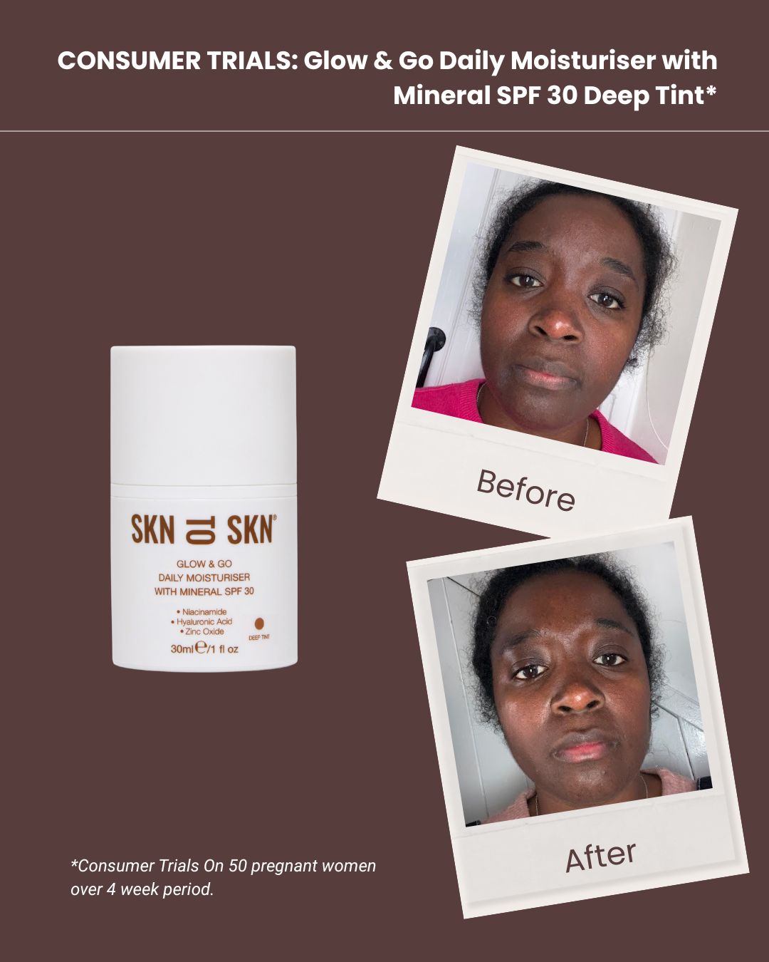 Glow & Go Mineral SPF 30 Daily Moisturiser for Skin Care