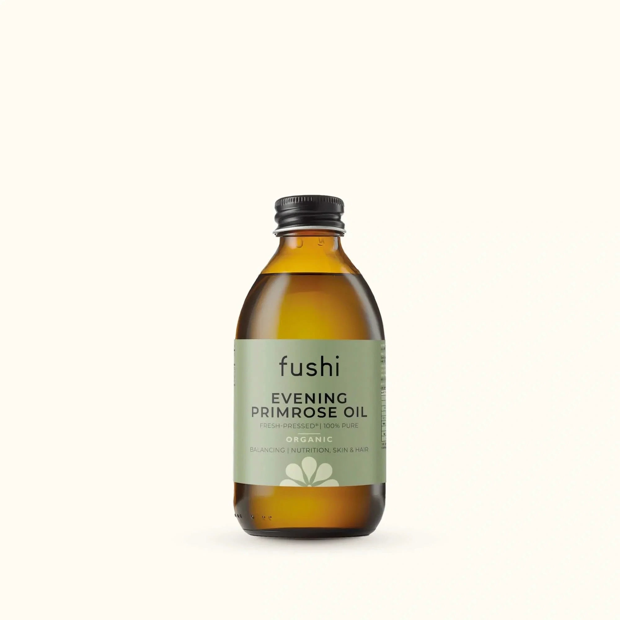 Fushi Organic Evening Primrose Oil 100ml – Cold-Pressed