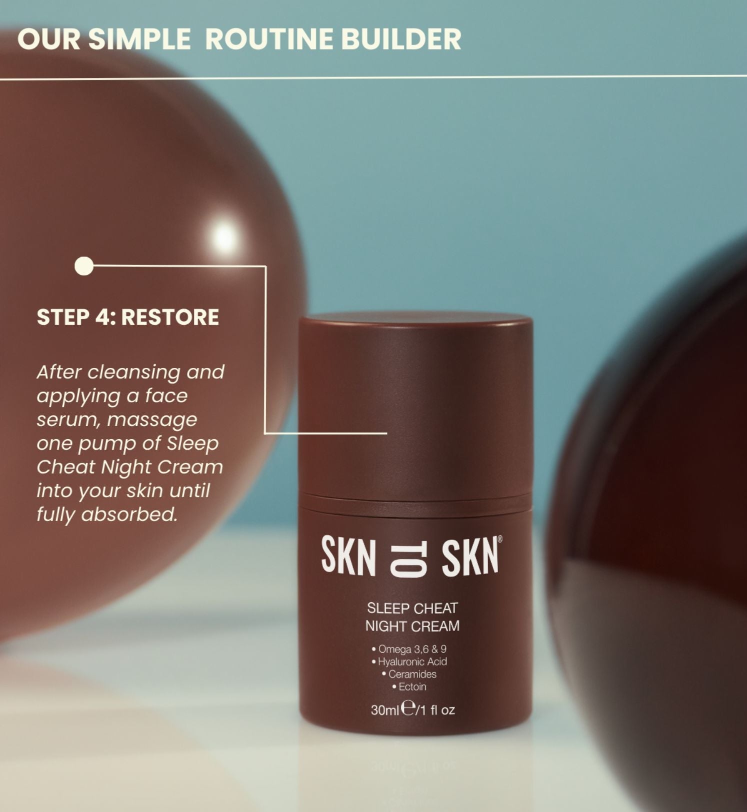Sleep Cheat Night Cream, Let it Work While You Rest