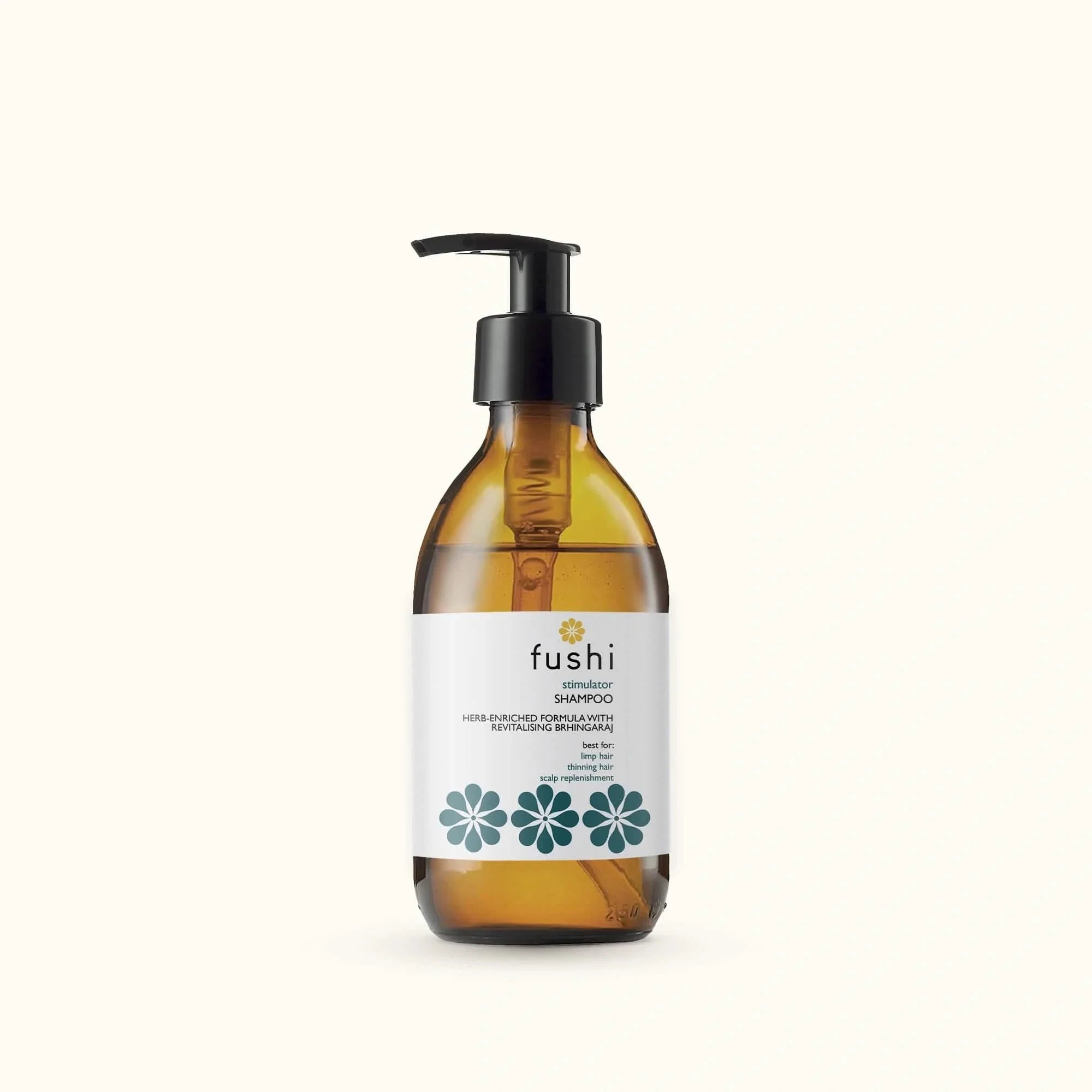 Fushi Stimulator Herbal Shampoo, Ayurvedic Hair Volumiser